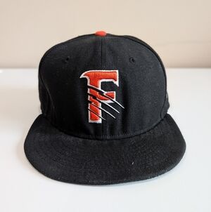 Vintage New Era Black Baseball Cap 59FIFTY Original - Size 7 3/4 (61.5cm)